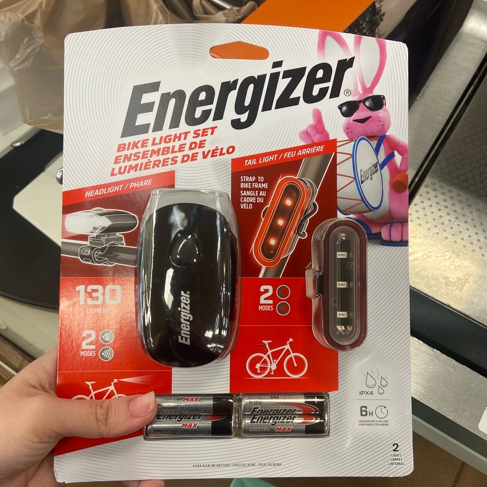 Bike light set brand new